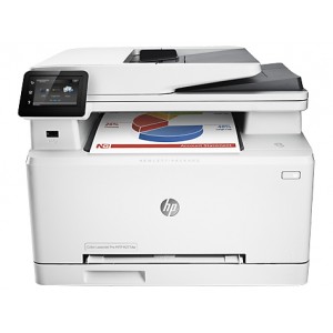 HP MFP M277dw (B3Q11A) Wireless Color LaserJet Pro Multifunction Printer with Duplex Print - 600x600dpi 18ppm